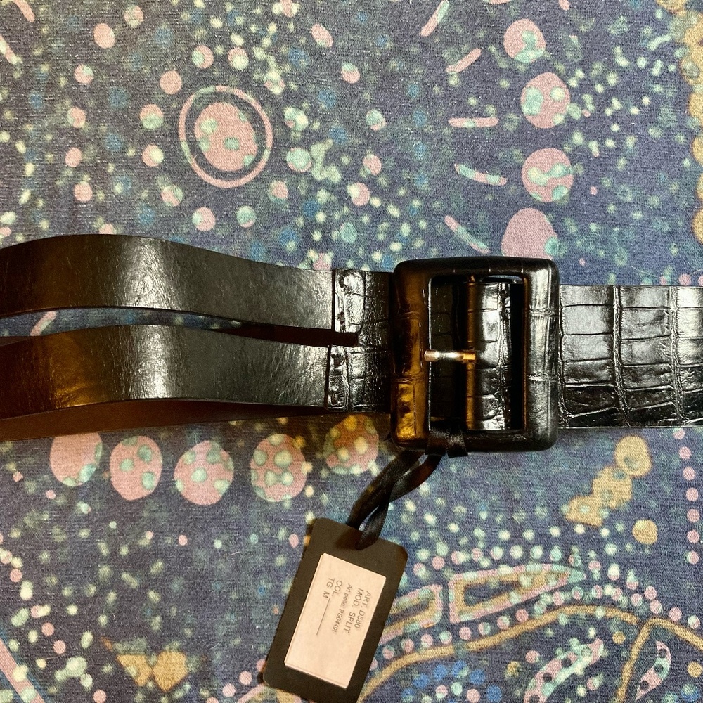 Made in Italy, Sergio Gavazzeni, Brand new leather belt